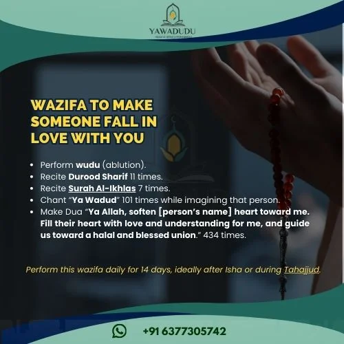 Wazifa to make someone fall in love with you